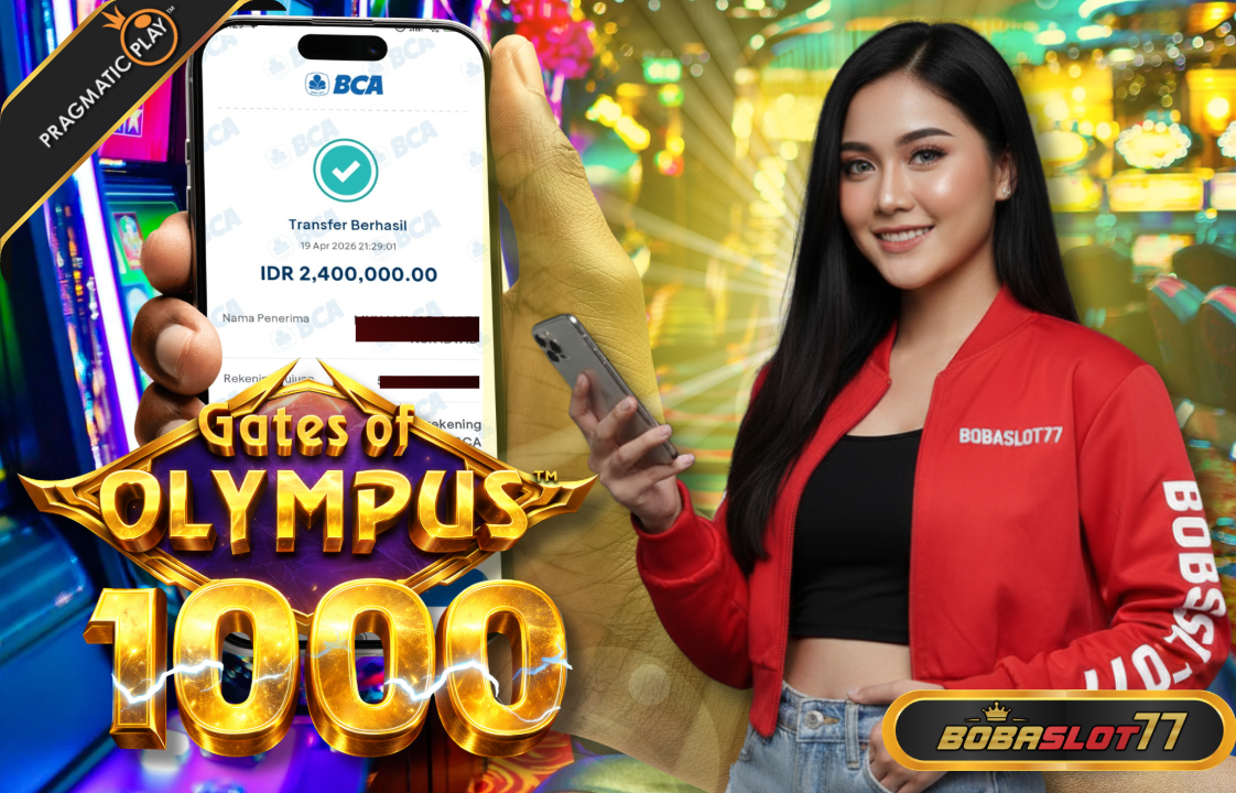 Selamat kepada user id : qxxxi Rp 2.400.000 di Game GATES OF OLYMPUS 1000 PRAGMATIC PLAY Cair Gk Sampe 1 Menit! Menang Mudah di Bobaslot77